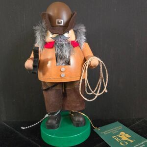 Richard Glasser Cowboy Nutcracker Handmade Germany Wooden